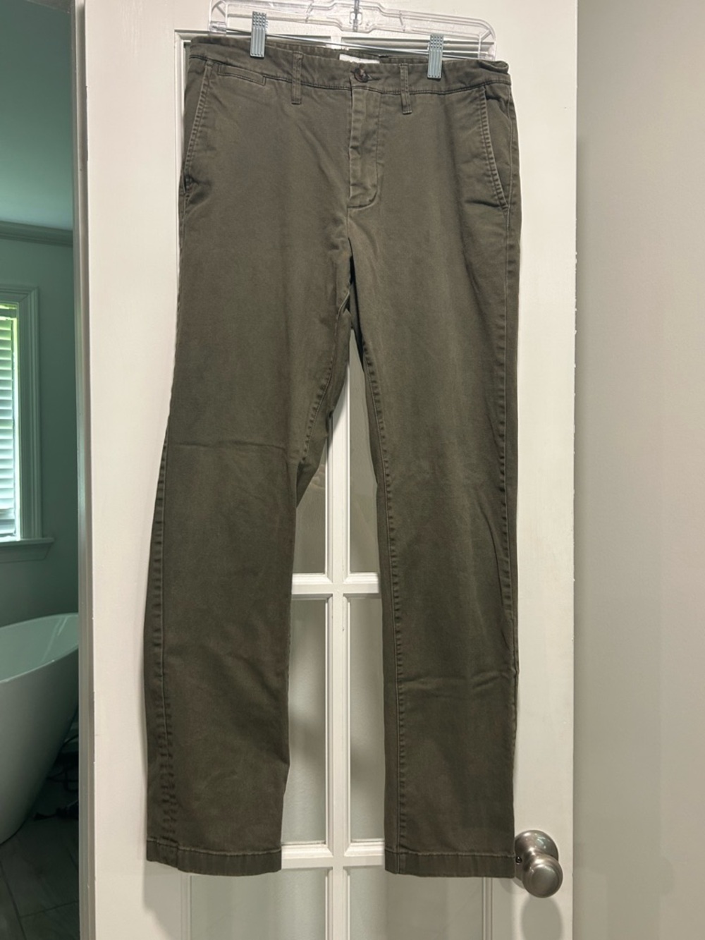 Men's Goodfellow & Co Olive Green Chino Pants 32x32